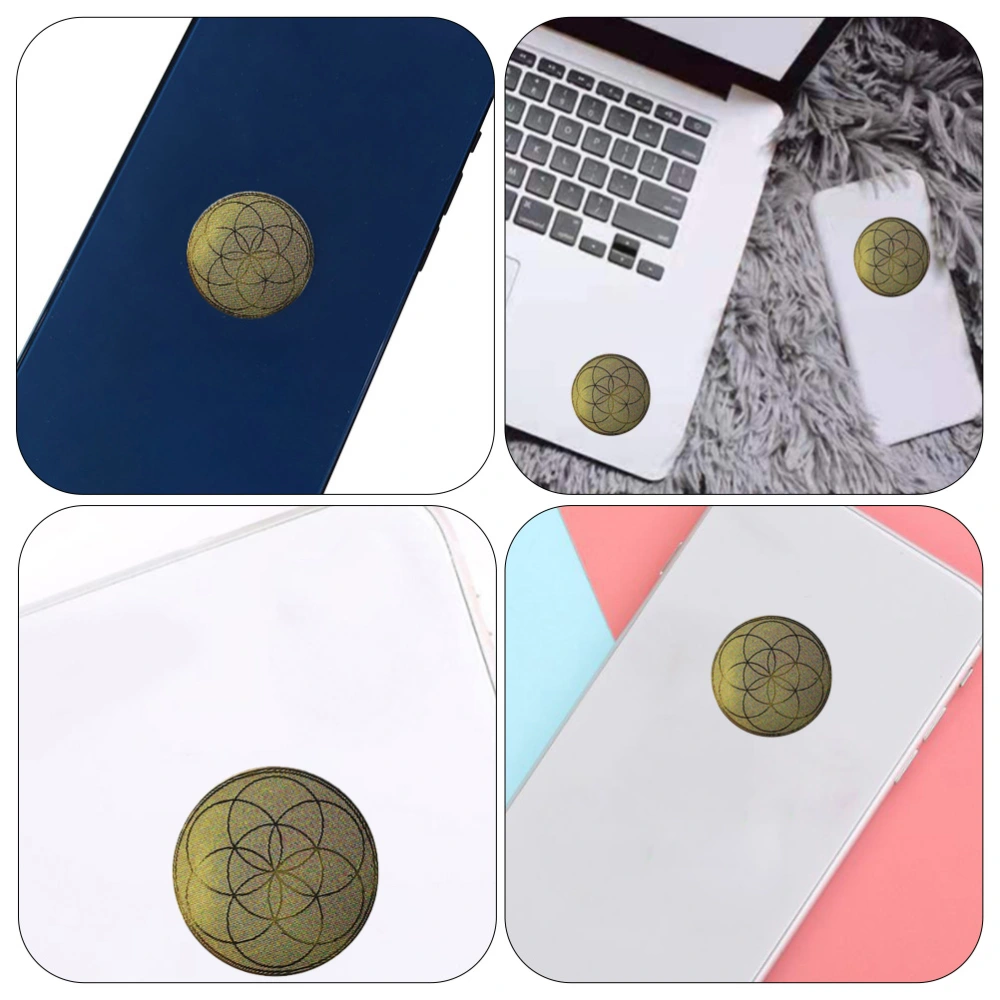 2pcs Metal Anti Radiation Protector Stickers Blockers for Phone Laptop PC