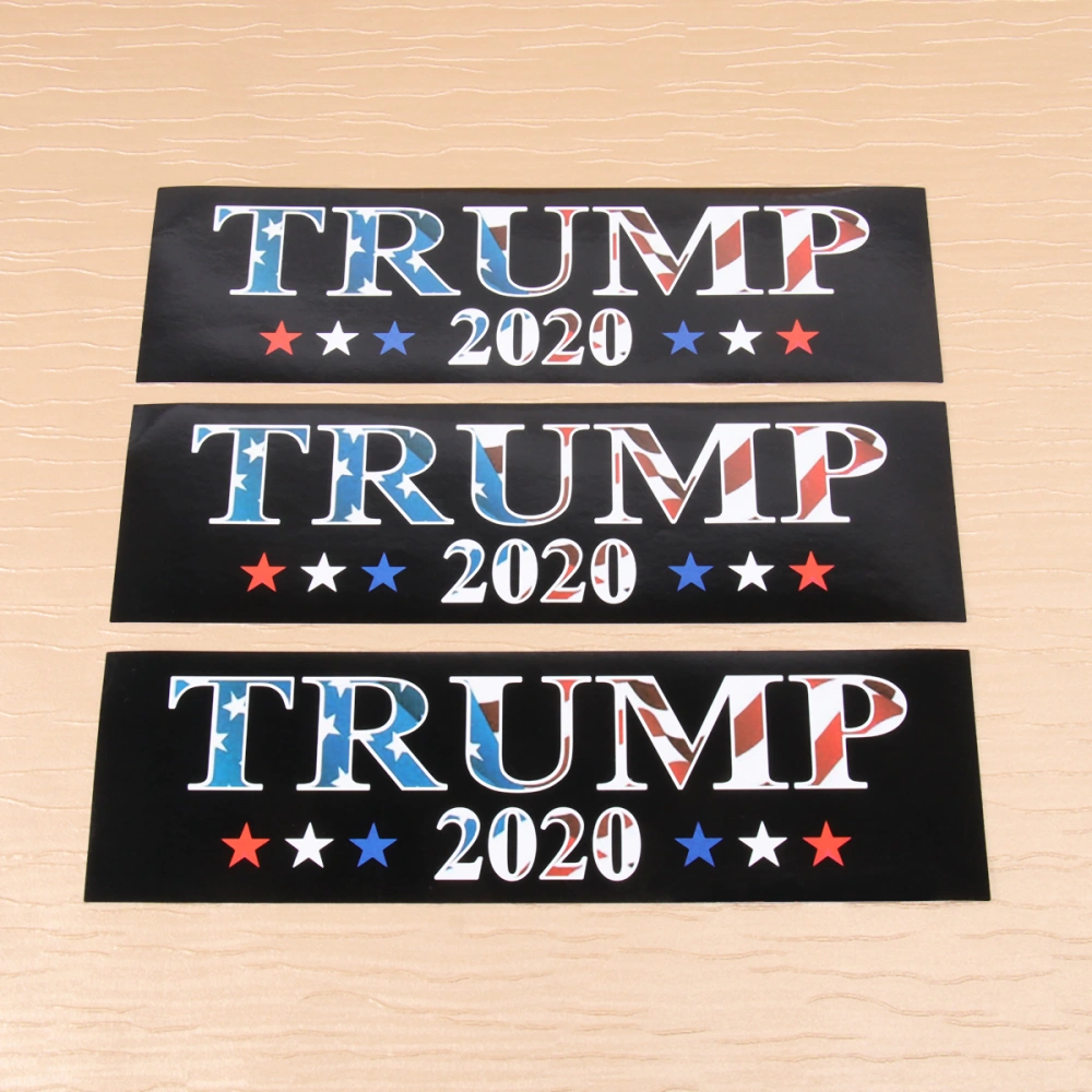 10pcs Trump Sticker 2020 Election Wall Sticker Wall Decals Self Adhesive Removable for Home