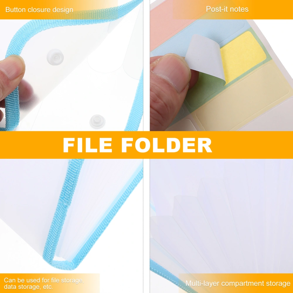 Multi-functional File Document Folder Receipt Organizer 13-layer Filer Holder