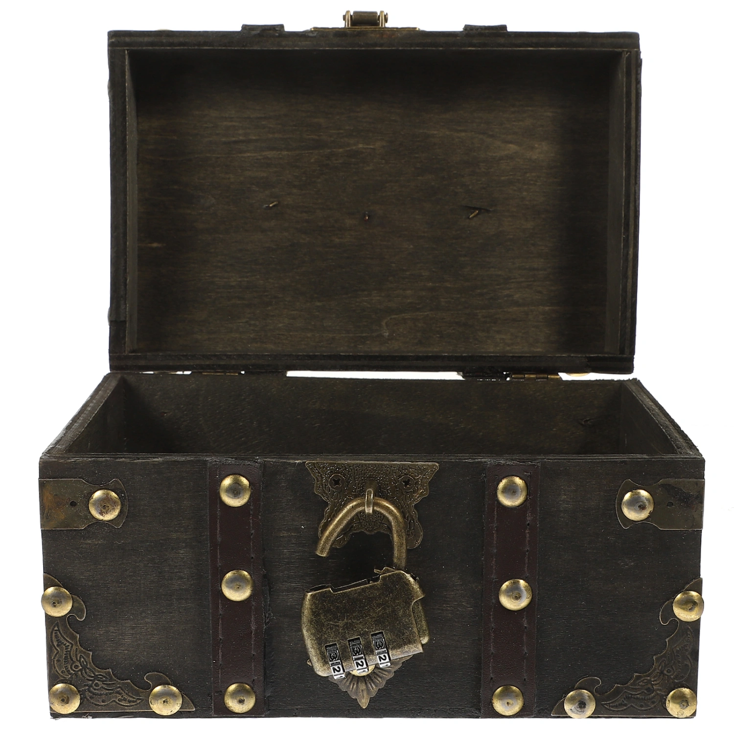 Large Capacity Jewelry Box Vintage Decorative Box Jewelry Storing Organizer with Lock