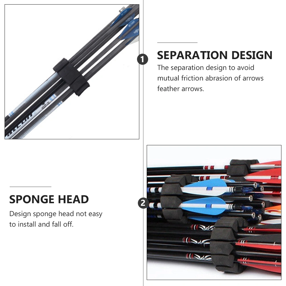 2pcs Arrows And Arrows Are Divided Into Archery Rack With Archery Accessories
