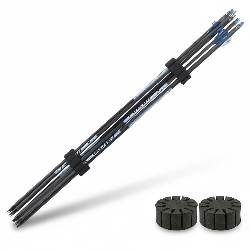 2pcs Arrows And Arrows Are Divided Into Archery Rack With Archery Accessories