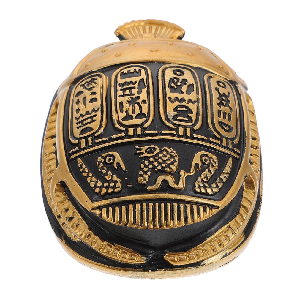 Egypt Scarab Beetle Adornment Unique Household Ornament Resin Crafts Decoration