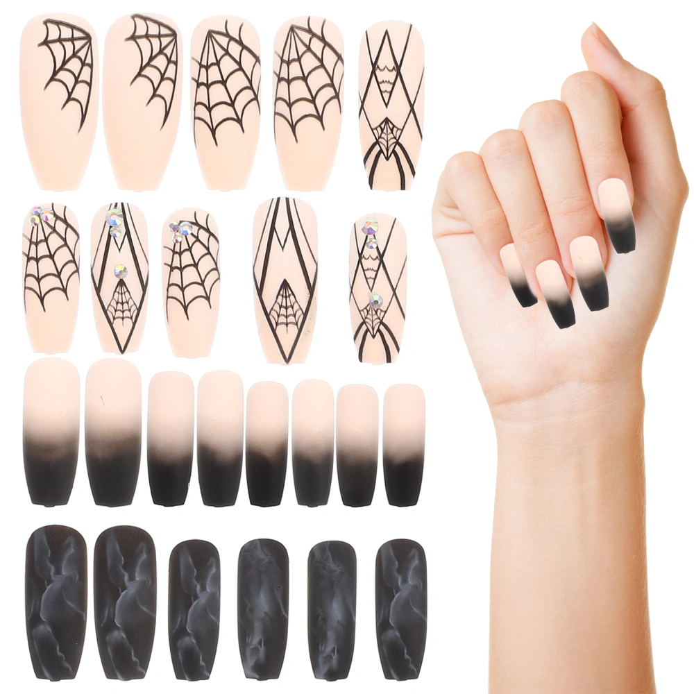 1 Set of Women Manicure Nails Artificial Nails DIY Nails Manicure Fake Nails