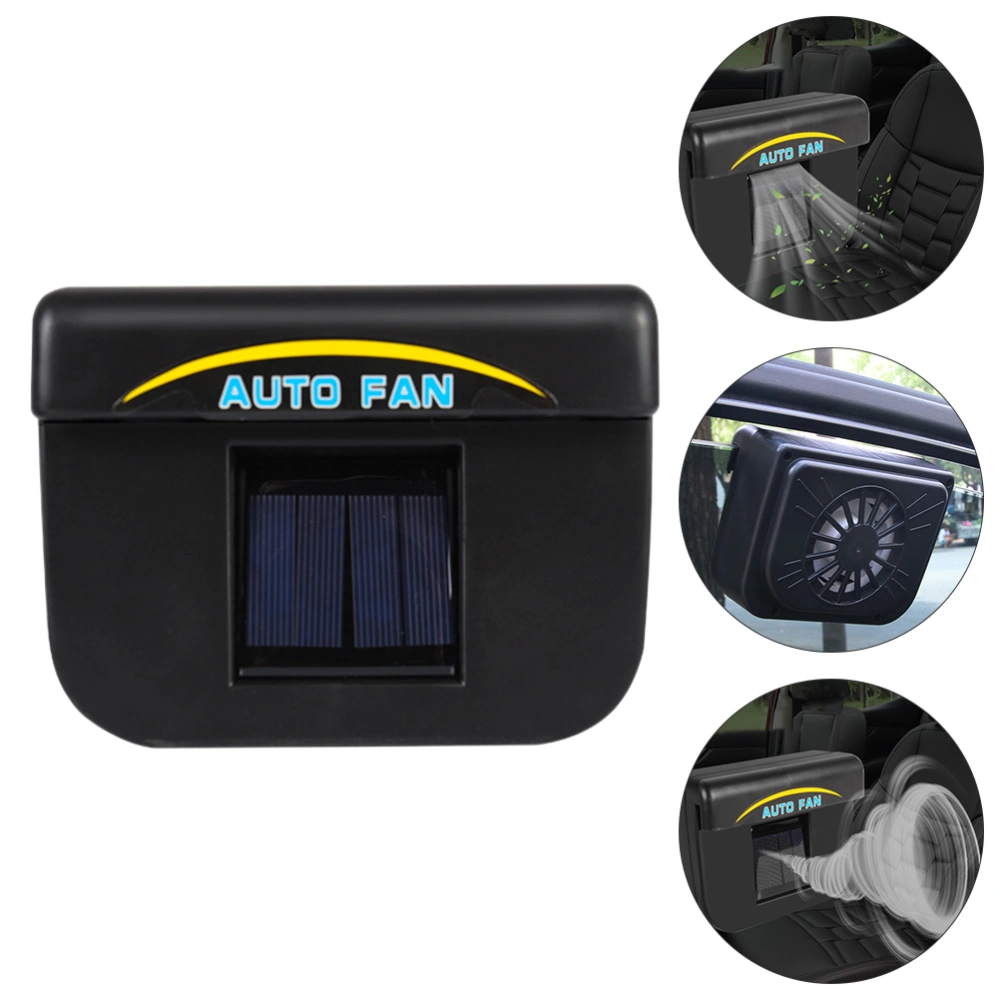 Solar Power Auto Fan Vehicle Exhaust Fan Cooling Fan Car Ventilation Cooler