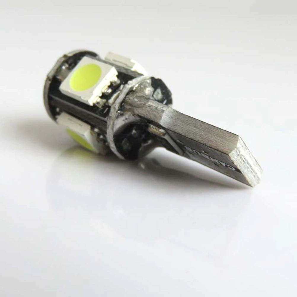 10pcs Canbus T10 LED Light 5050-5SM Ultra-thin Auto LED Width Display Light