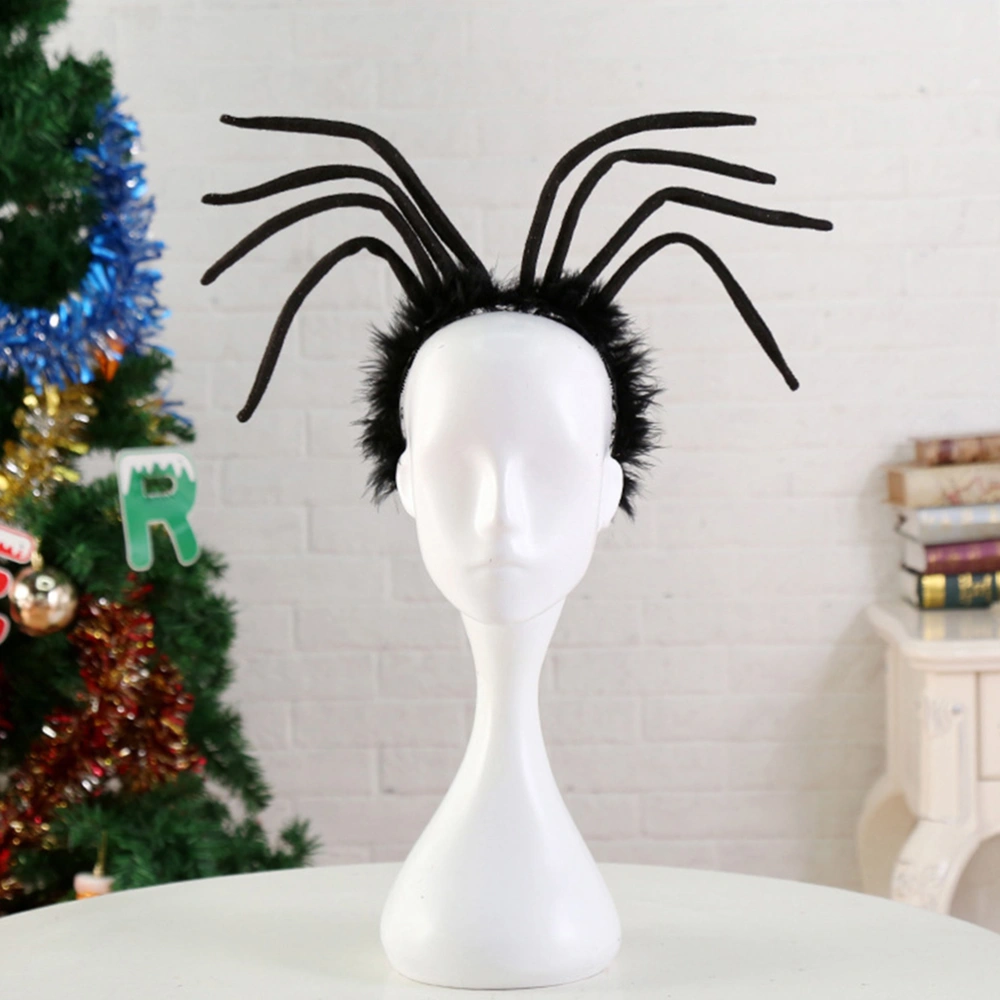 Creative Halloween Costume Hairband Funny Spider Headdress for Halloween