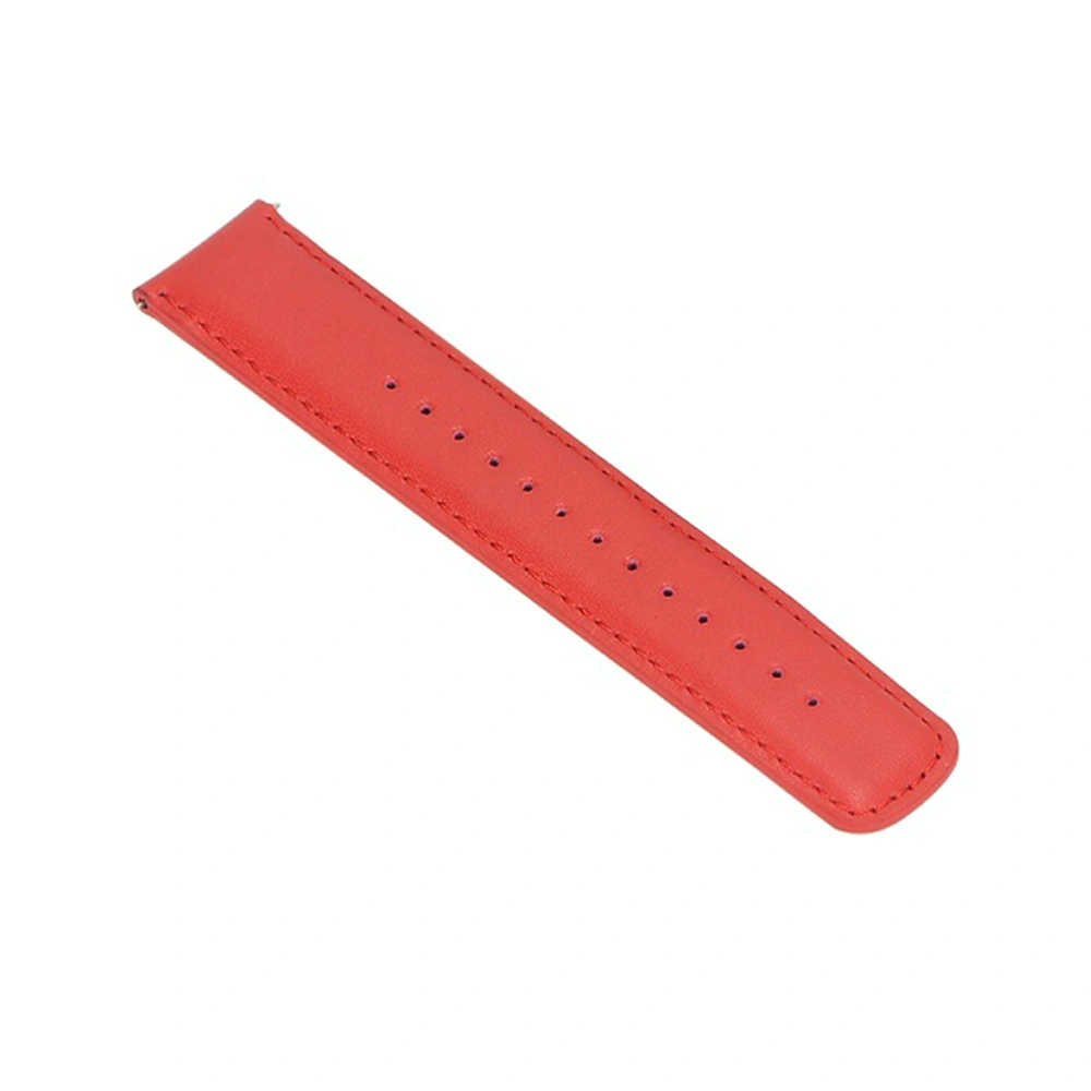 Creative Watchband Watch Strap Unique Watch Replacement Strap Watch Accessories Comaptible for Sumsang S3 frontier (Red)