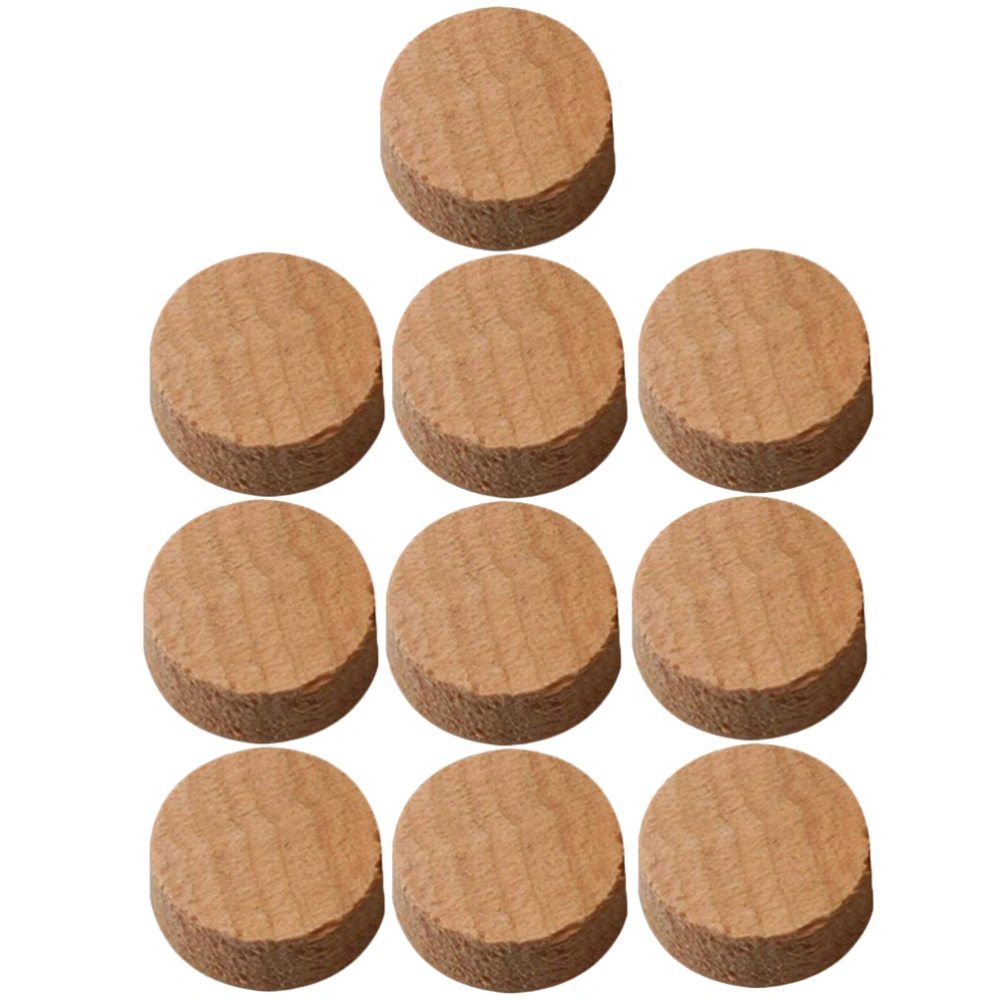 10pcs Water Key Spit Cork Pad Cork Mat for Trumpet Trombone Repair Accessories