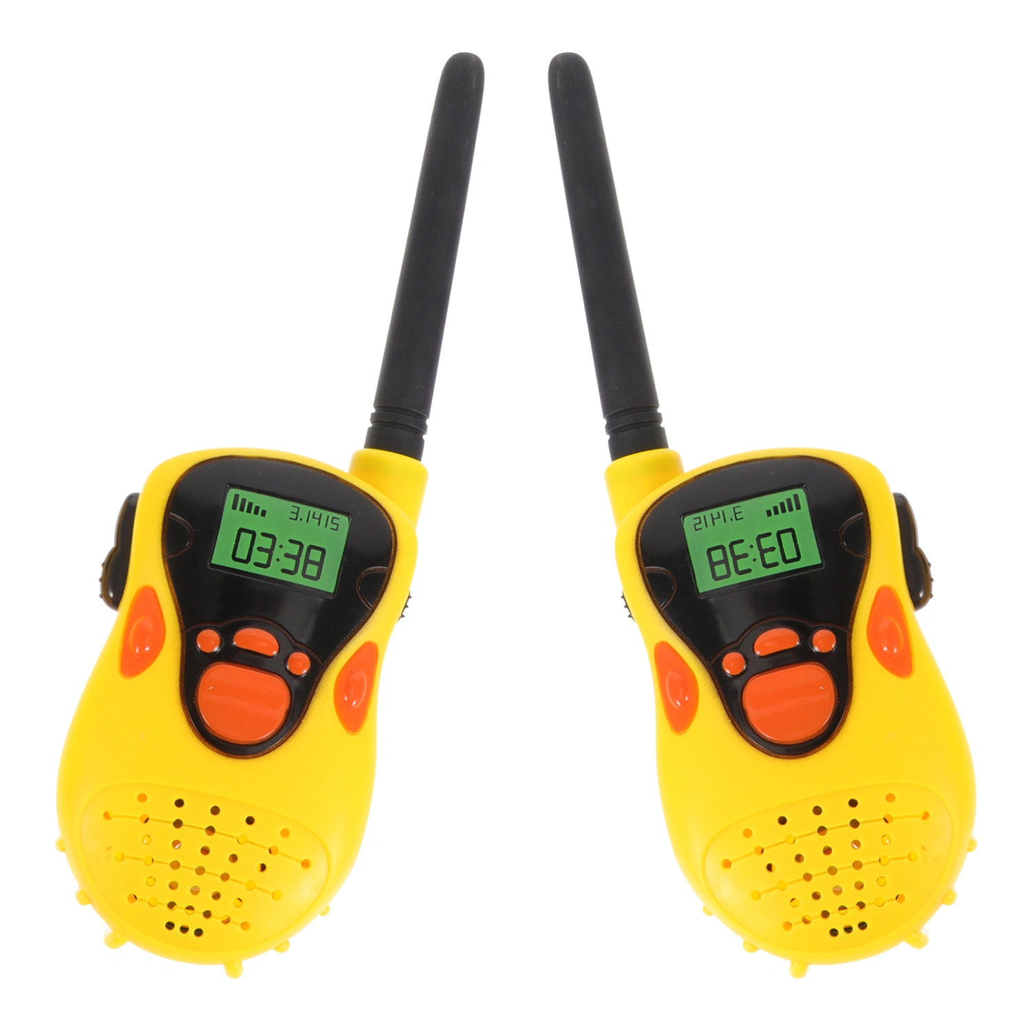 2Pcs Children's Walkie Talkies Parent-child Toys Cartoon Inter-phones Toys