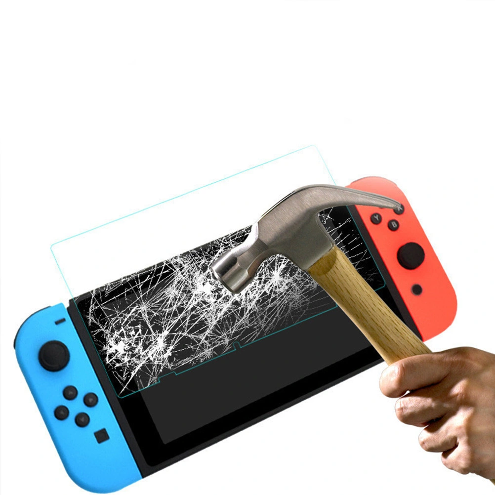 2Pcs High Definition and Durable Game Protection Glass Film Compatible for Switch