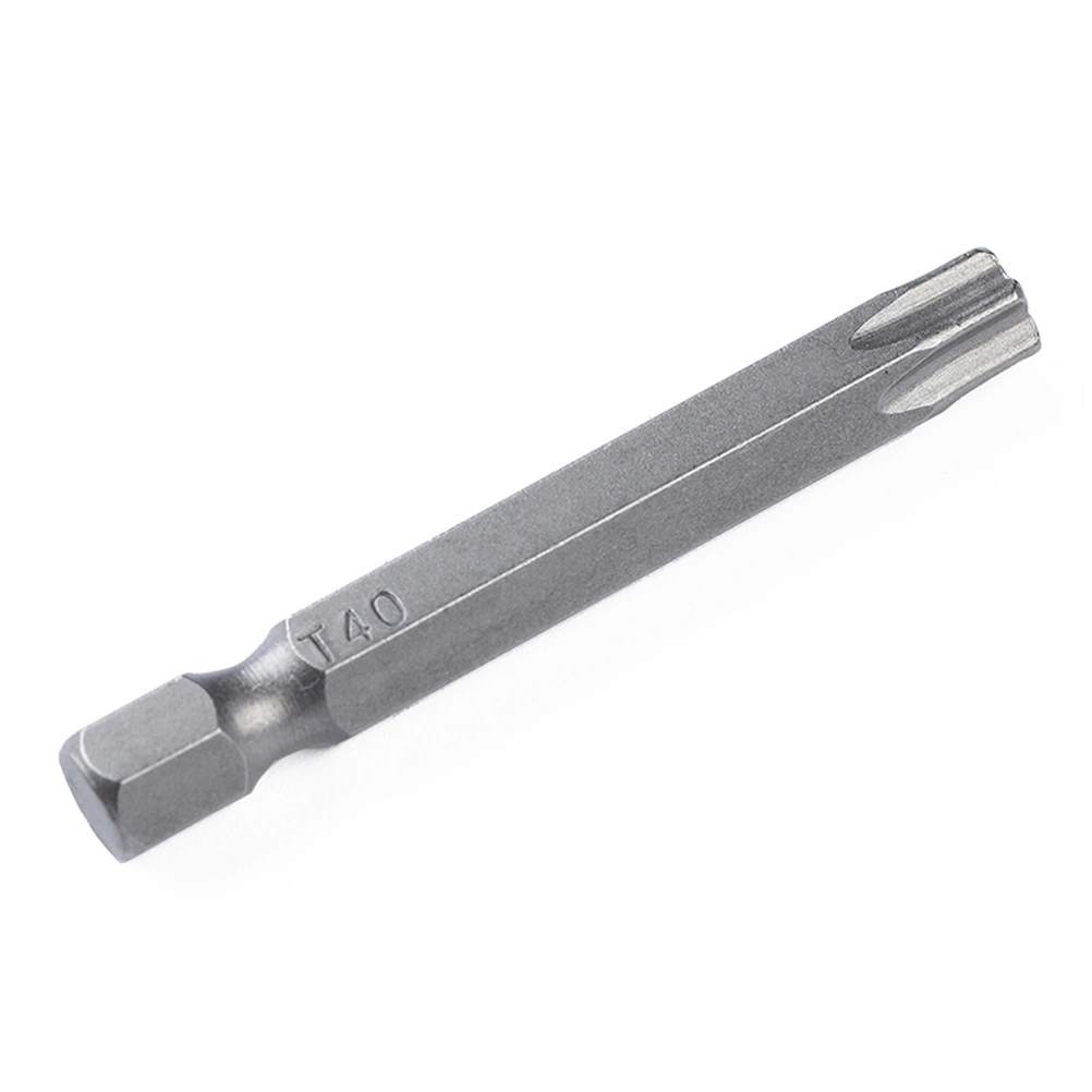12 Pcs 1/4 Inch Hex T5-T40 Torx Head Screw Driver Bit Magnetic Steel Torx Head Screwdriver Drill Set Bits
