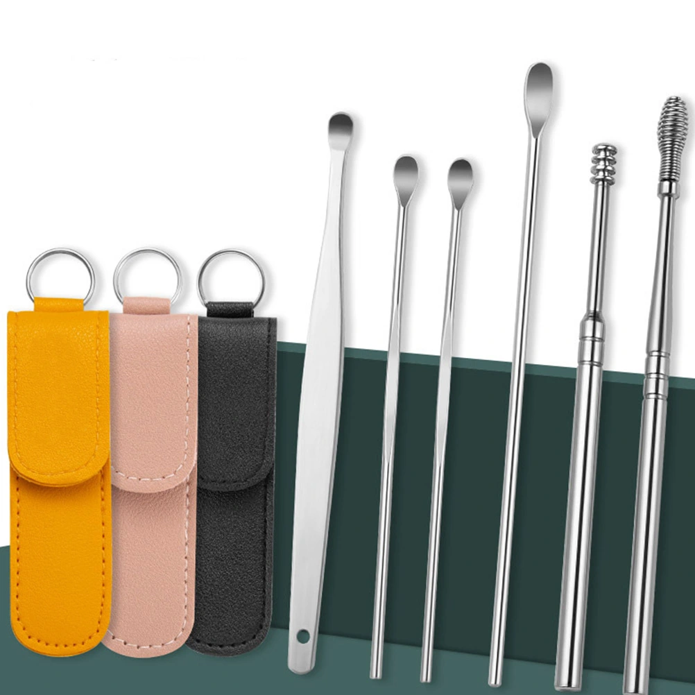 3Sets Practical Ear Cleaning Tool Portable Ear Picks Personal Care Supply