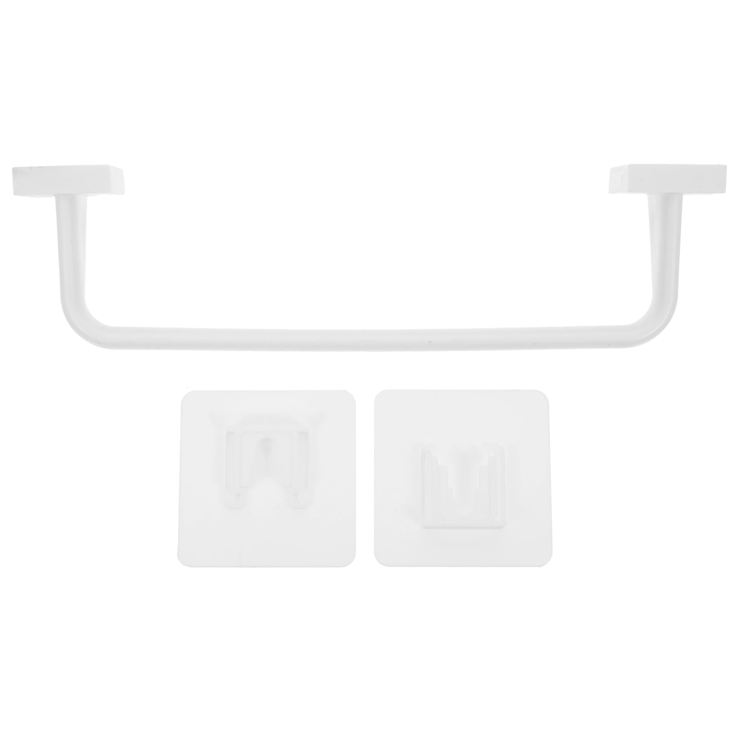 Bathroom Bath Towel Bar Wall Mounted Towel Storage Holder Dish Cloth Hanger