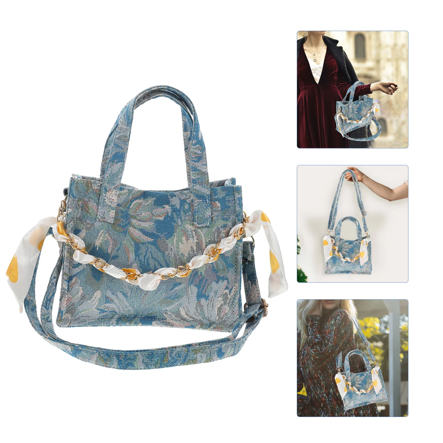 Fashion Hand Bag All-Match Shoulder Bag Casual Storage Pouch for Female