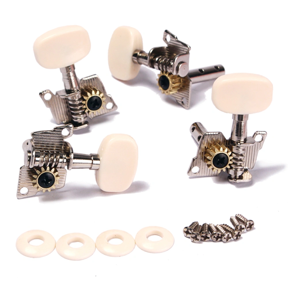 2 Pair (2R2L )Tuning Pegs Machine Heads Tuner for Ukulele 4 Strings Classical Guitar