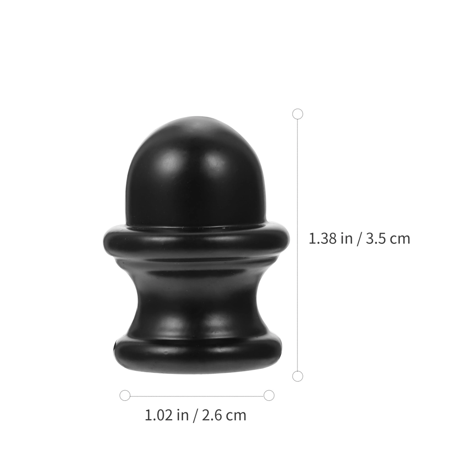 2Pcs Table Light Finial Decor Simple Lampshade Holder Knob Chic Light Accessory