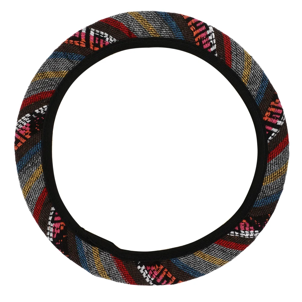 Ethnic Style Car Steering Wheel Cover Auto Steering Wheel Cover Car Accessory