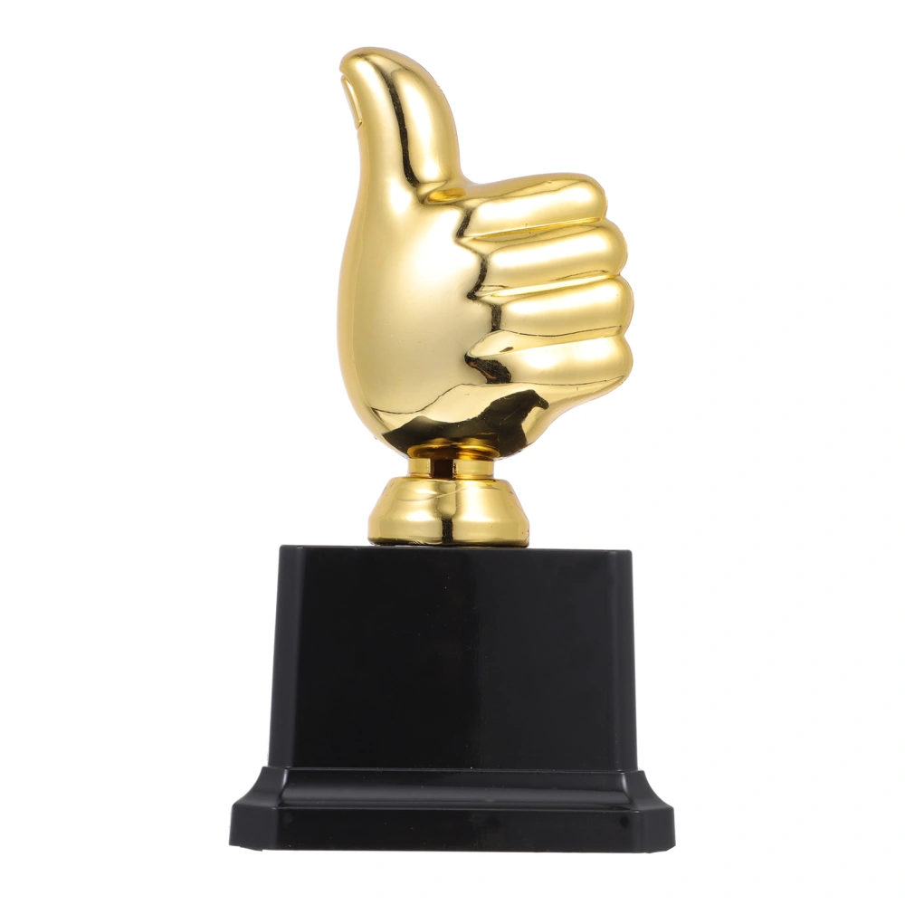 1Pc Children Trophy Awesome Thumb Trophy Children Plastic Trophy Thumb Trophy