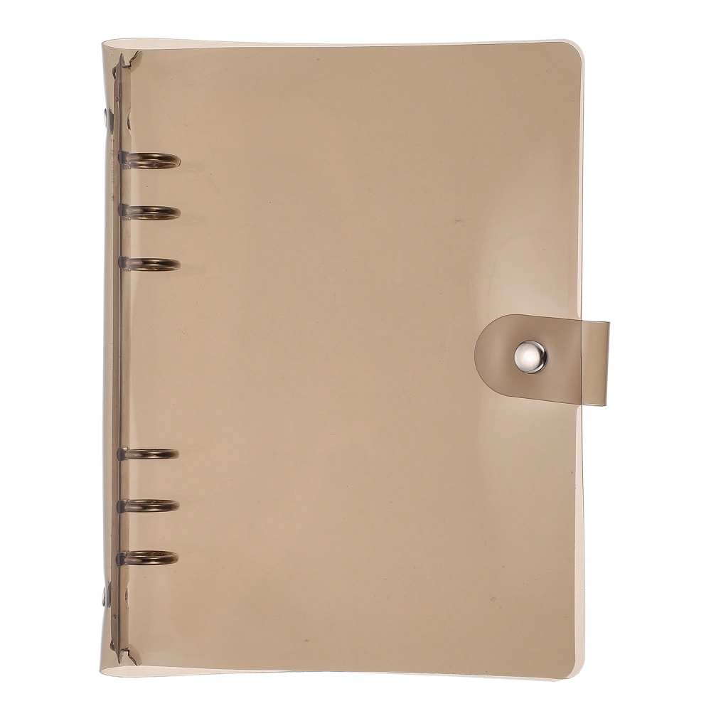 1 Pc Portable Loose-leaf Home Safe Plastic Handbook Notebook Outer Shell