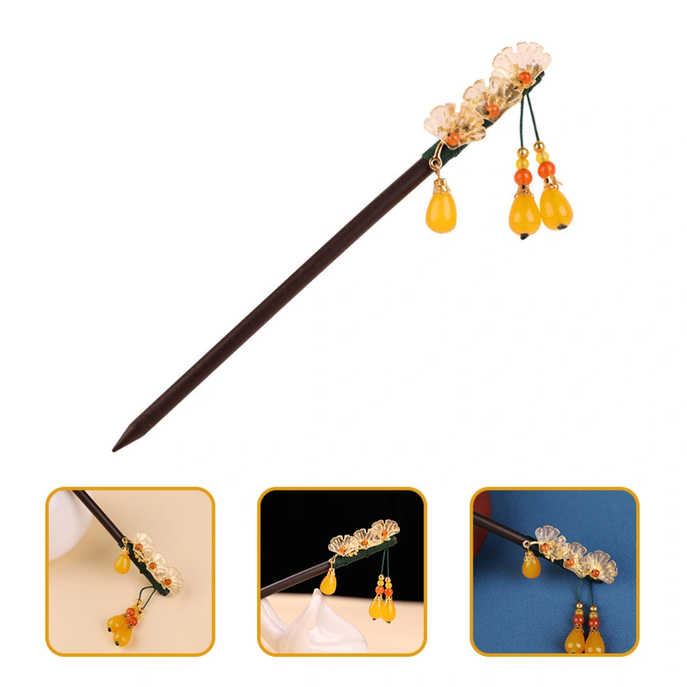 Vintage Tassel Hair Stick Chinese Hair Accessories Hair Chopstick for Women