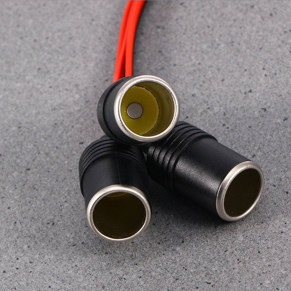 1 to 3 Car Cigarette Lighter DC 12V 24V Power Charger Three-Way Female Socket Plug Connector Adapter Socket Splitter Adapter