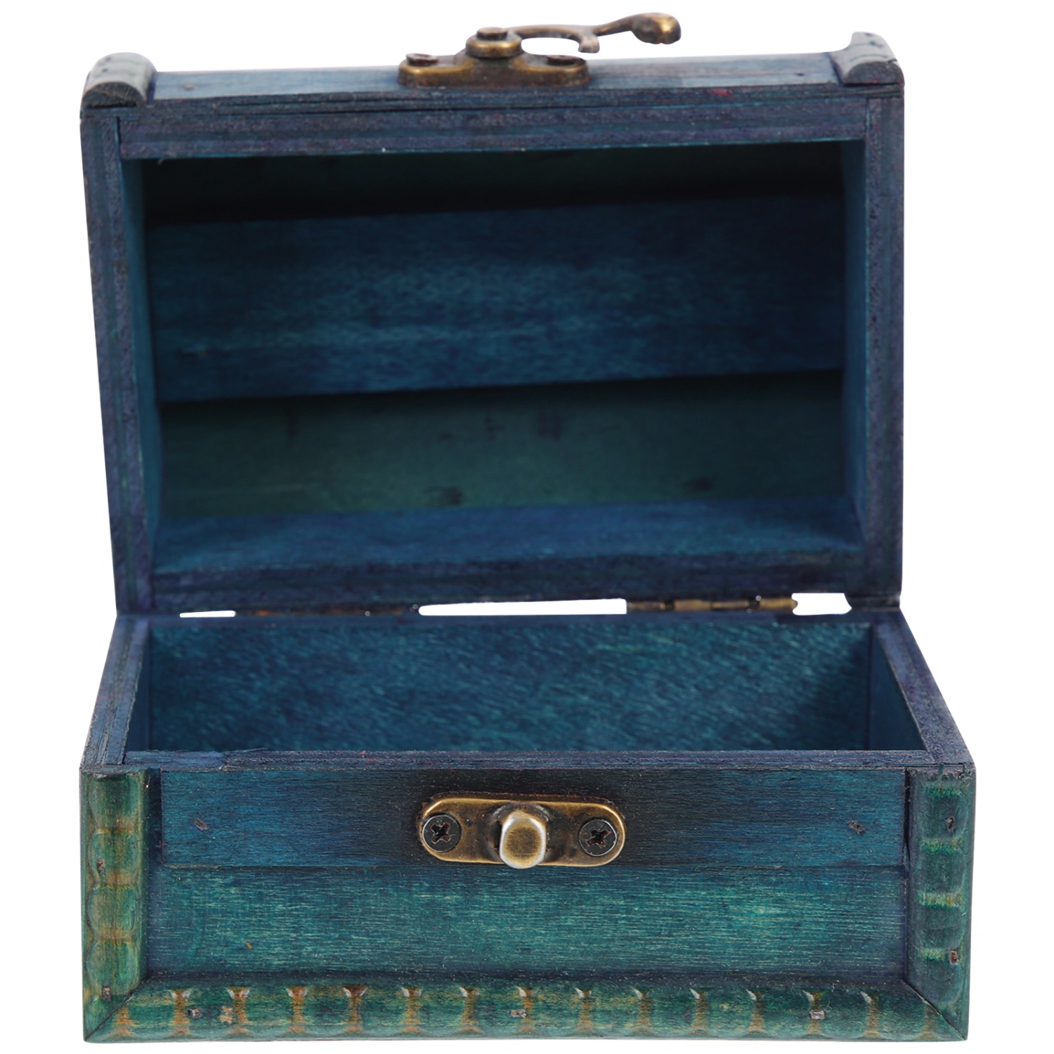 Jewelry Box Wooden Trinket Box Jewelry Storage Case Retro Sundries Organizer
