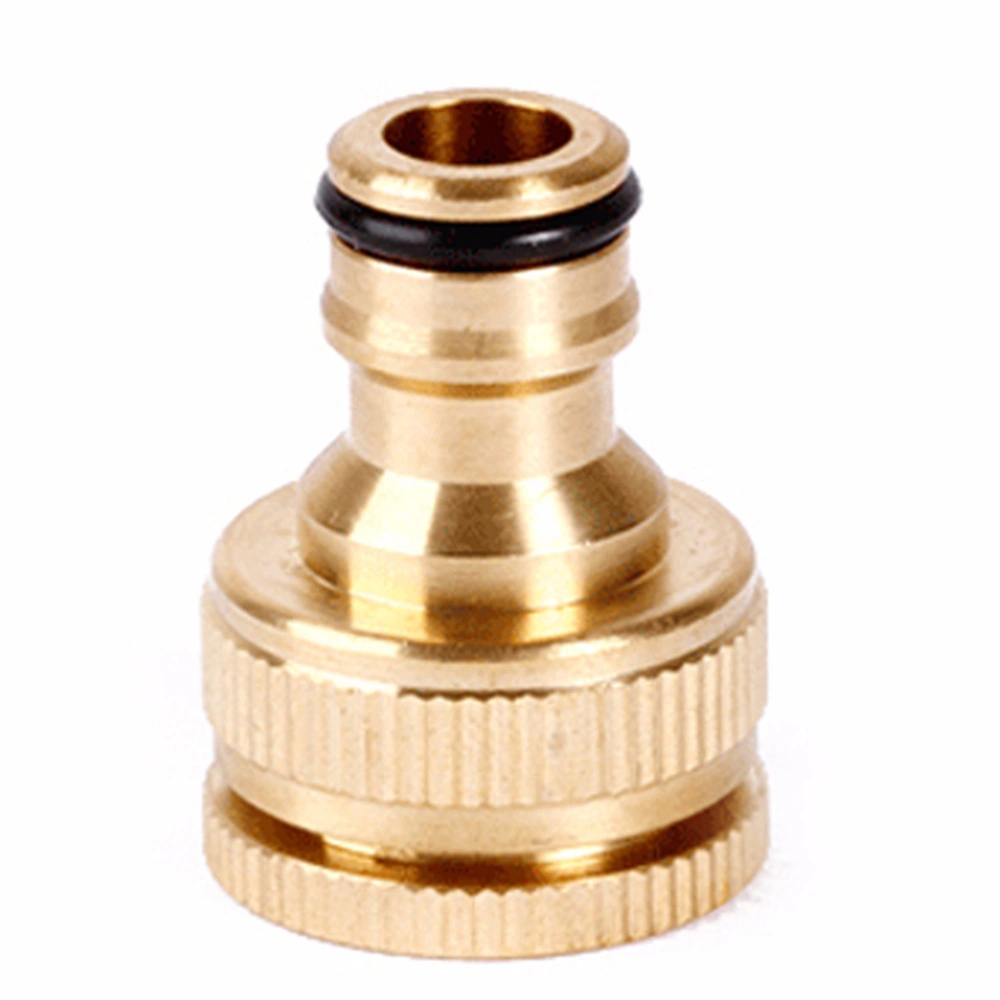 1/2 & 3/4 Inch Brass Faucet Adapter Washing Machine Hose Fittings Quick Connector Adapter Kitchen Faucet Garden Hose Adapter