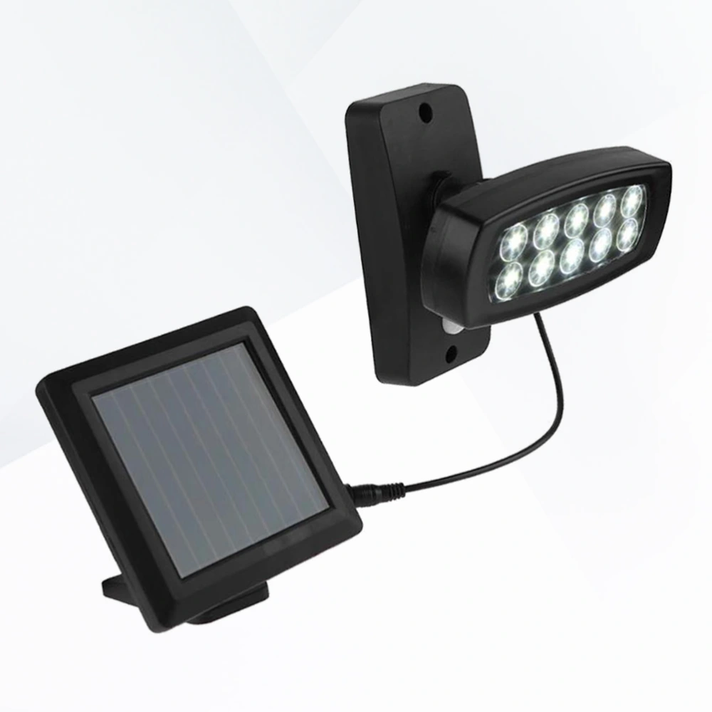 Solar LED Outdoor Sense Wall Light Split Type Waterproof Flood Light Garden Lamp for Home