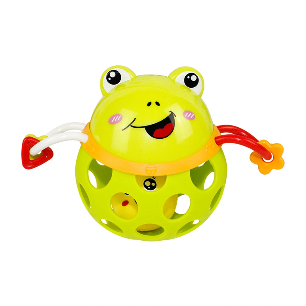 3pcs Animal Handbell Hand Grasping Educational Toy for Newborns Babies Toddler (Random Style)