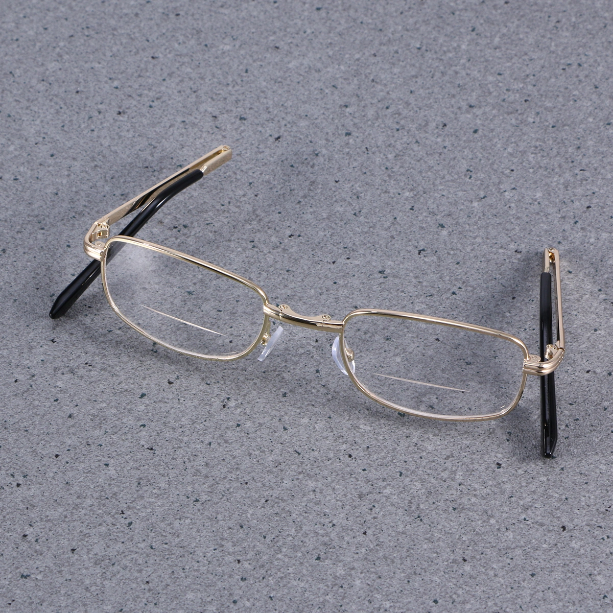 Anti Fatigue Presbyopic Glsses Women Men Eye Care Folding Read Reading Glasses Eyeglasses for Far and Close Viewing (250 Degree)