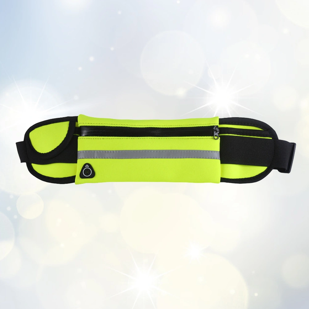 Multifunction Waist Bag Waterproof Fanny Pack Waist Pack for Running Riding Hiking Diving (Green)