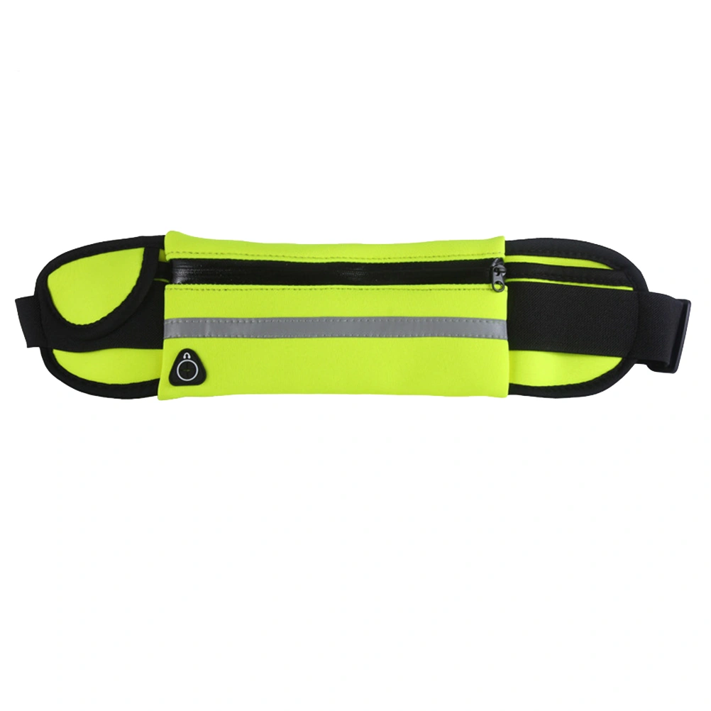 Multifunction Waist Bag Waterproof Fanny Pack Waist Pack for Running Riding Hiking Diving (Green)