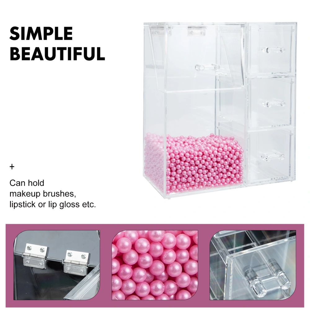 Dust-proof Makeup Brushes Organizer Multi-functional Makeup Brush Holder