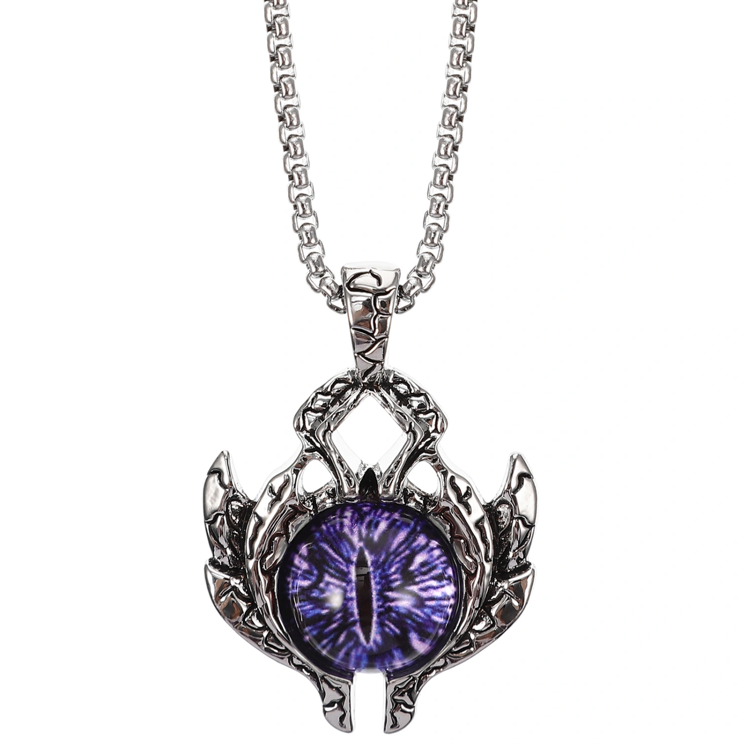 Evil Eye Necklace Stainless Steel Neck Chain Evil Eye Pendant Necklace Chain