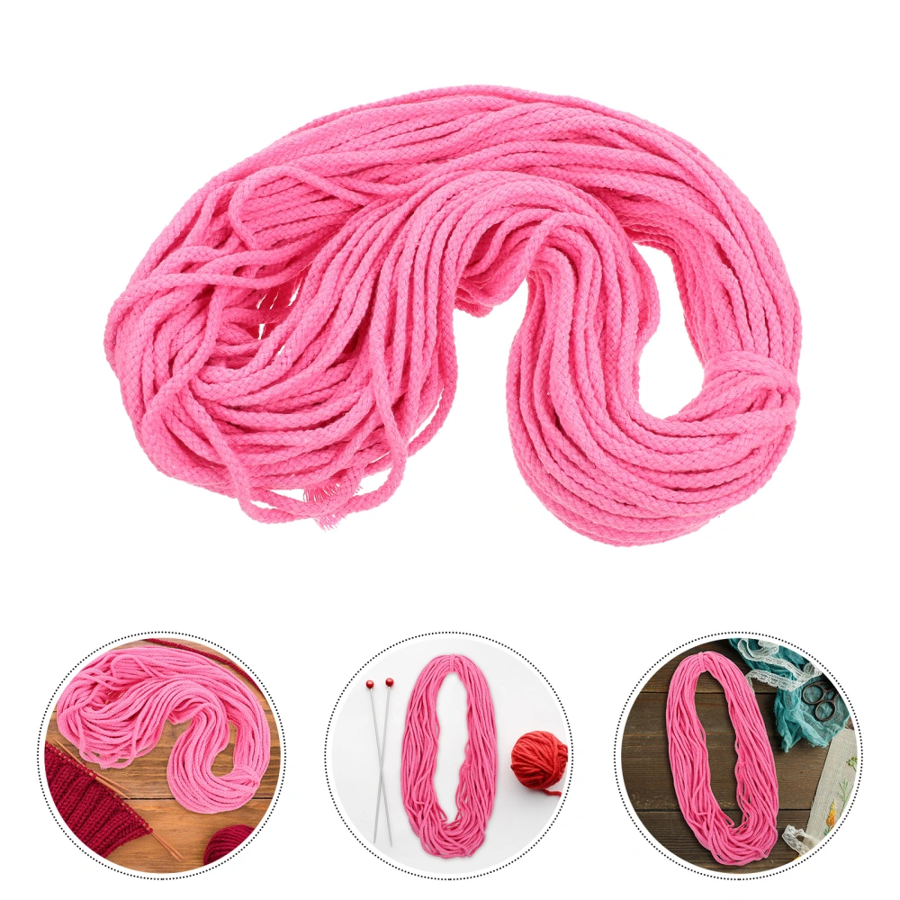 1 roll of Hand Woven Rope DIY Clothesline Tapestries Rope Woven Bag Thread