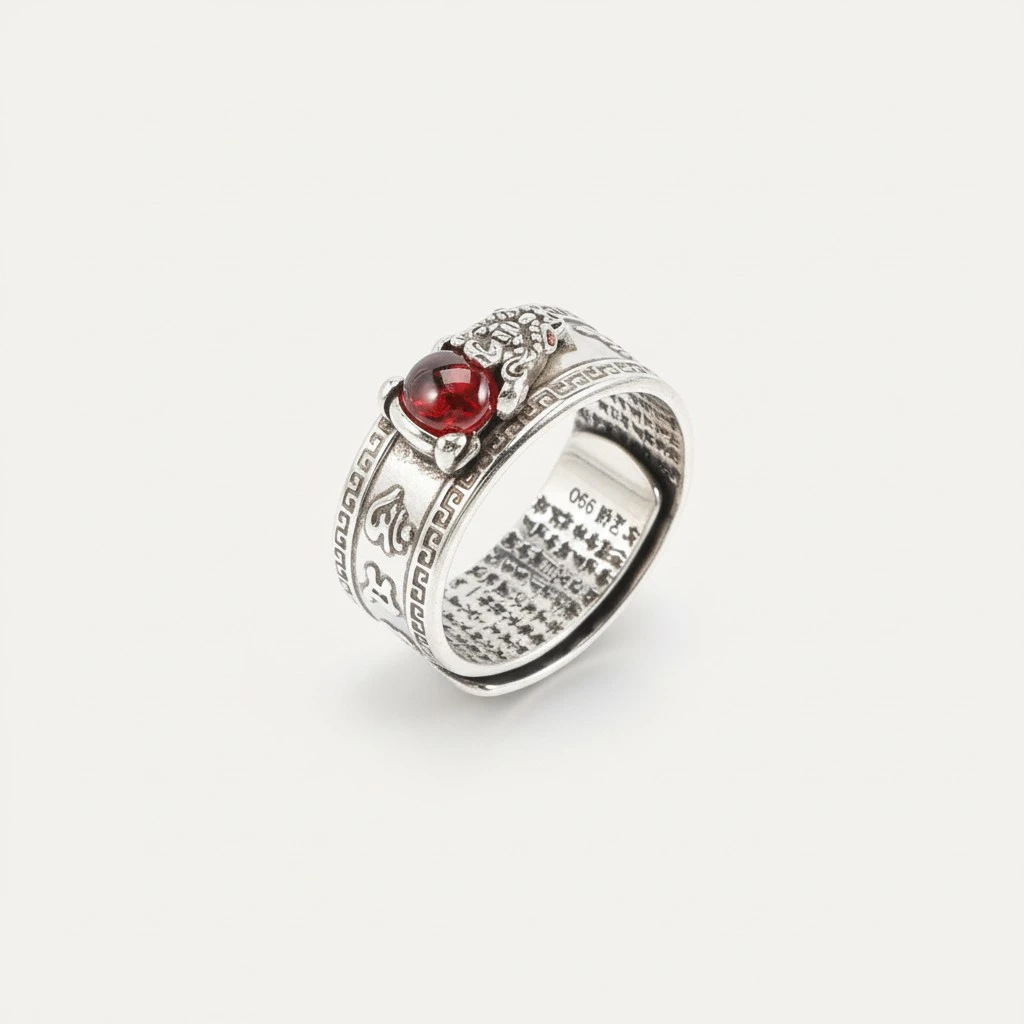 Brave Troops Ring Amulet Ring Wealth Luck Ring Adjustable Opening Ring for Men Women