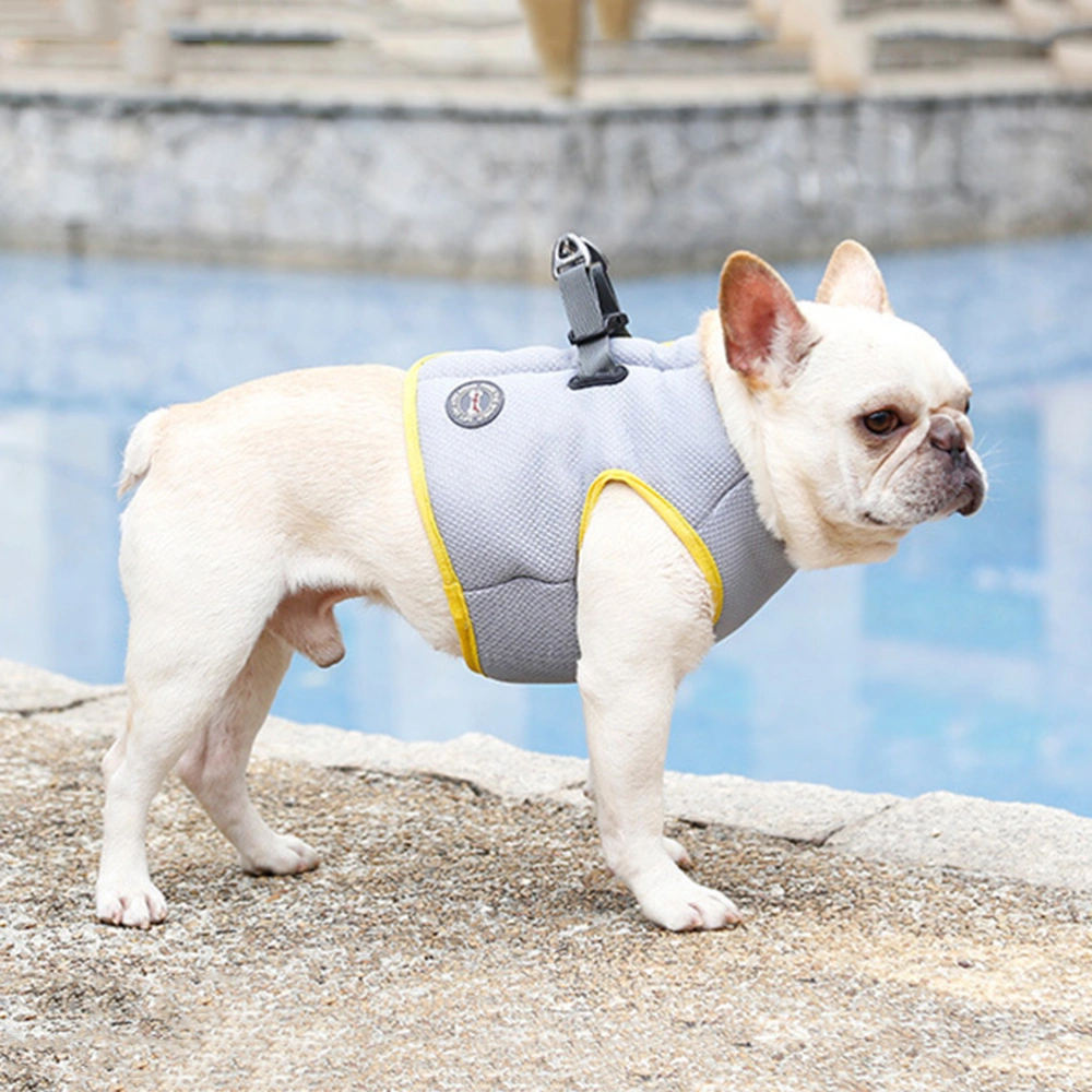 Summer Pet Cooling Harness Breathable Chest Back Vest Chest Strap Cooler Dog Puppy Breathable Harness - Size S