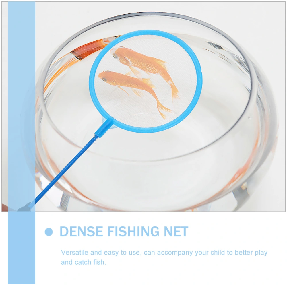 30Pcs Dense Fishing Net Small Fish Landing Net Aquarium Fish Net for Home