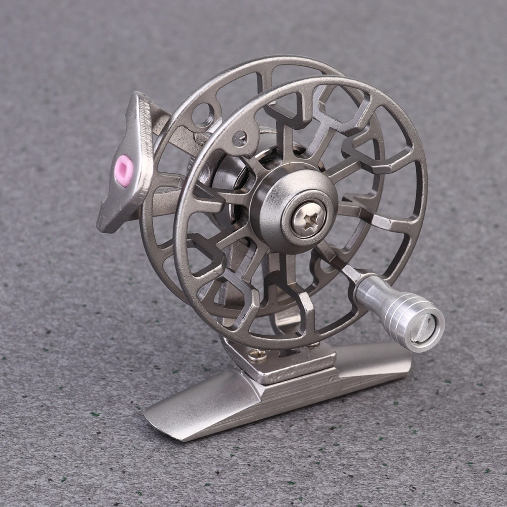 1 Pc Metal Fishing Reel Fly Fishing Reel Fishing Wheel Front Wheel Fishing Raft Wheel Fishing Gear for Fishing (Right Hand Silver)