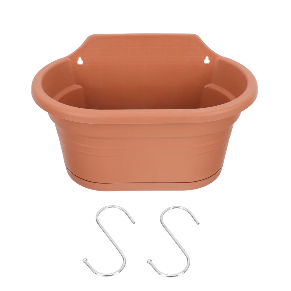 1 Set Wall Hanging Flowerpot Chlorophytum Flowerpot Hanging Flower Container