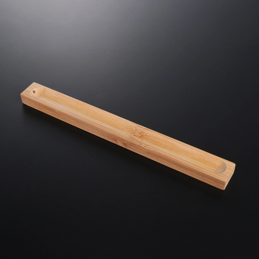 5pcs Bamboo Incense Sticks Holder Incense Burner Ash Catcher Home Fragrance Accessories