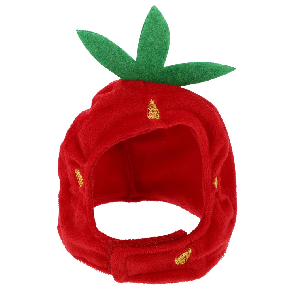 1Pc Small And Medium-sized Dog Cat Hat Decorative Costume Hats Strawberry Hats