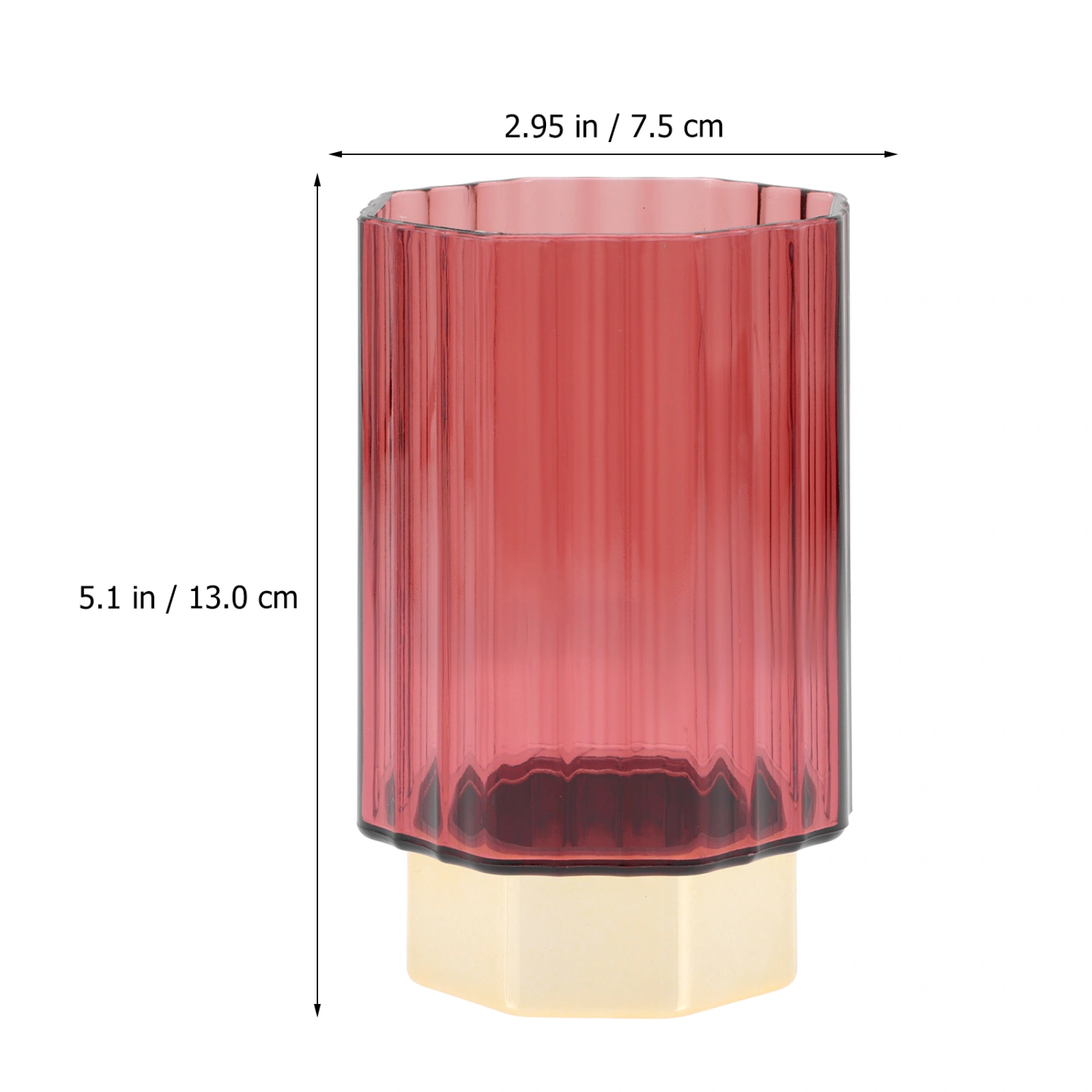Household Pencil Organizer Decorative Brush Holder Transparent Brush Organizer