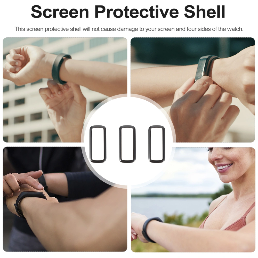 3Pcs Watch Screen 3D Curved Protector Films Practical Watch Screen Protectors