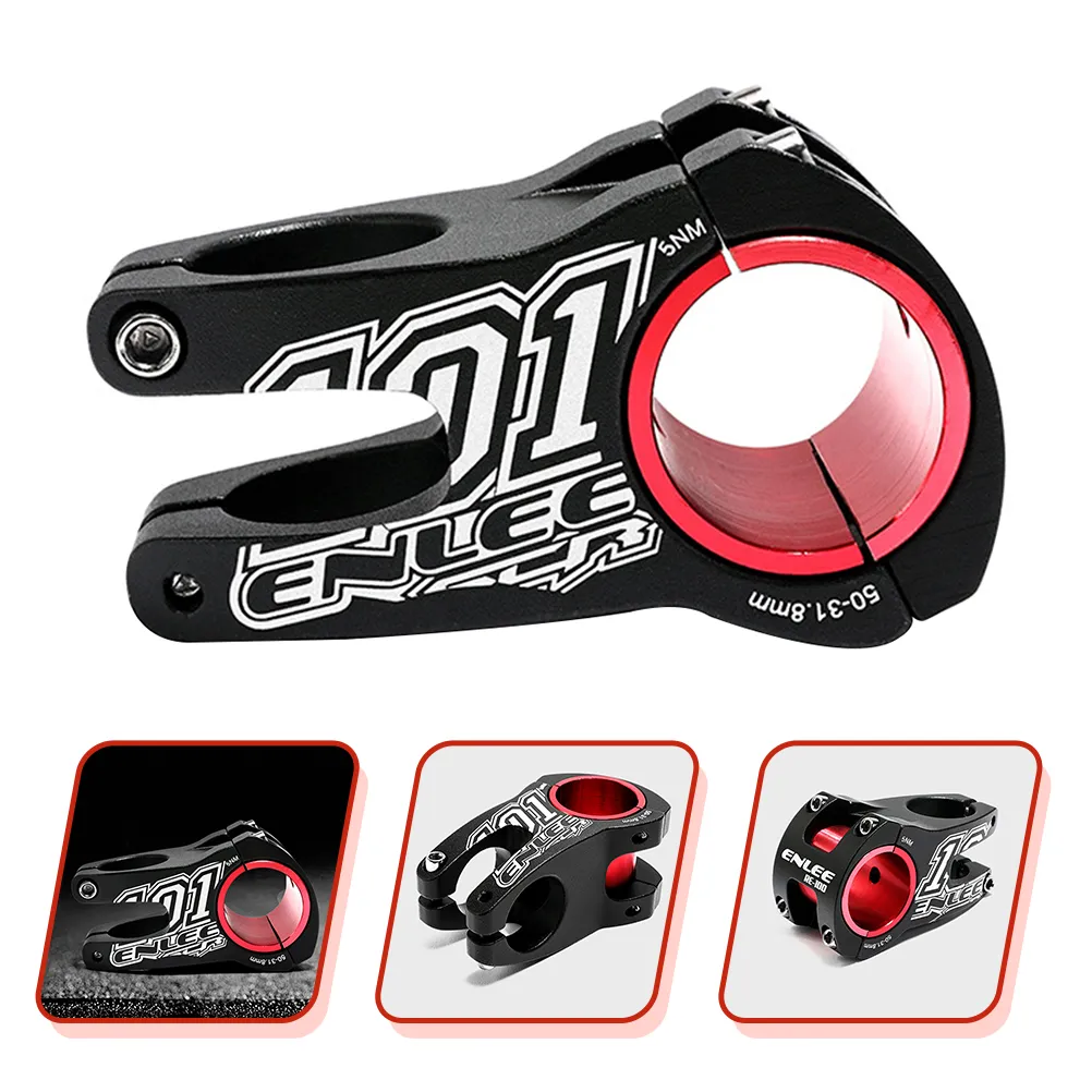 Aluminium Alloy Mountain Bike Riser Practical Mountain Bike Handlebar Stem