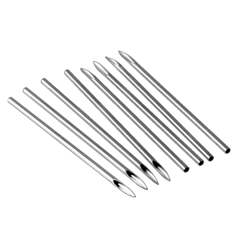 20Pcs Body Piercing Needles Sterile Needles Disposable Navel Lip Piercing Needles