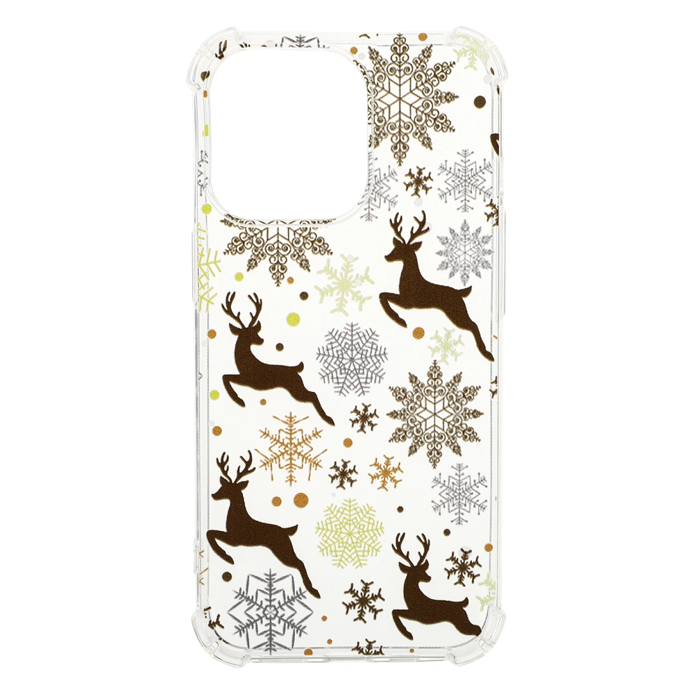 1PC Christmas Drop Resistance Design Phone Case Compatible for iPhone 13 Pro