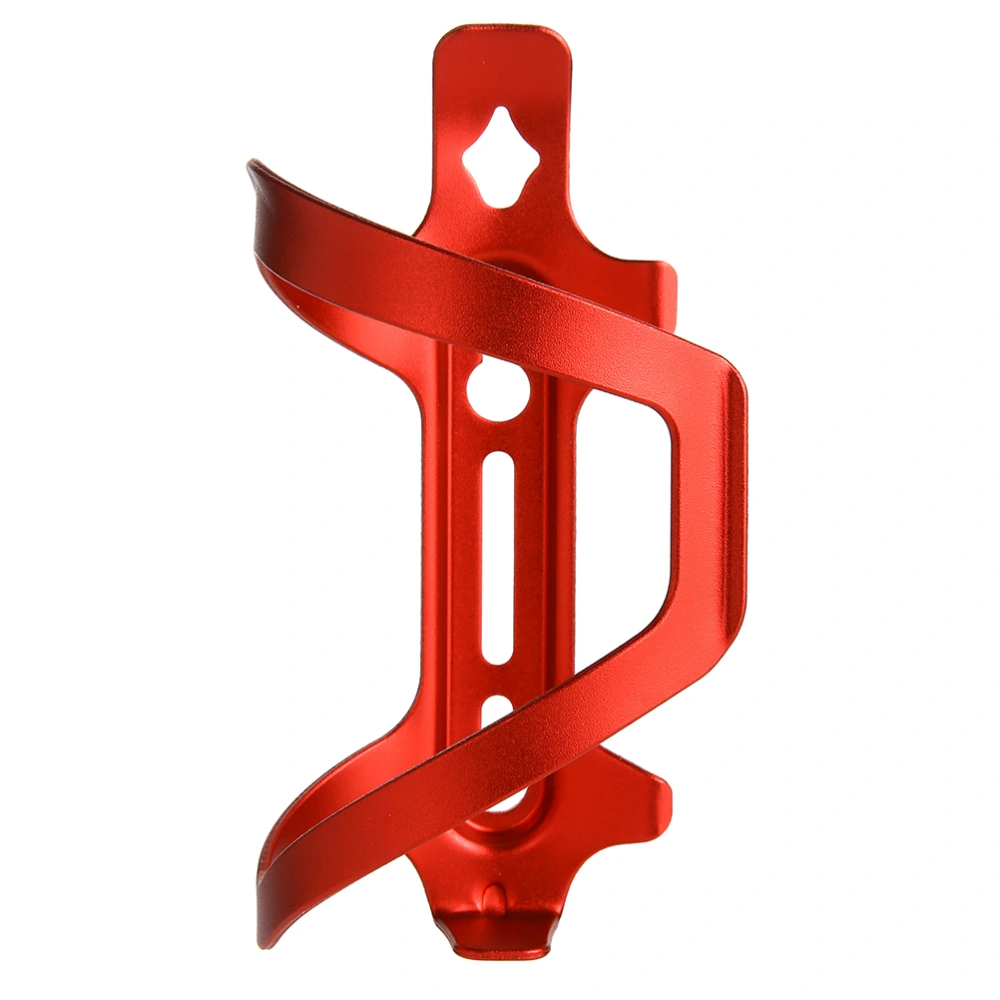 Bike Aluminium Alloy Bottle Cage Water Bottle Holder Cycling Kettle Holder (Red)