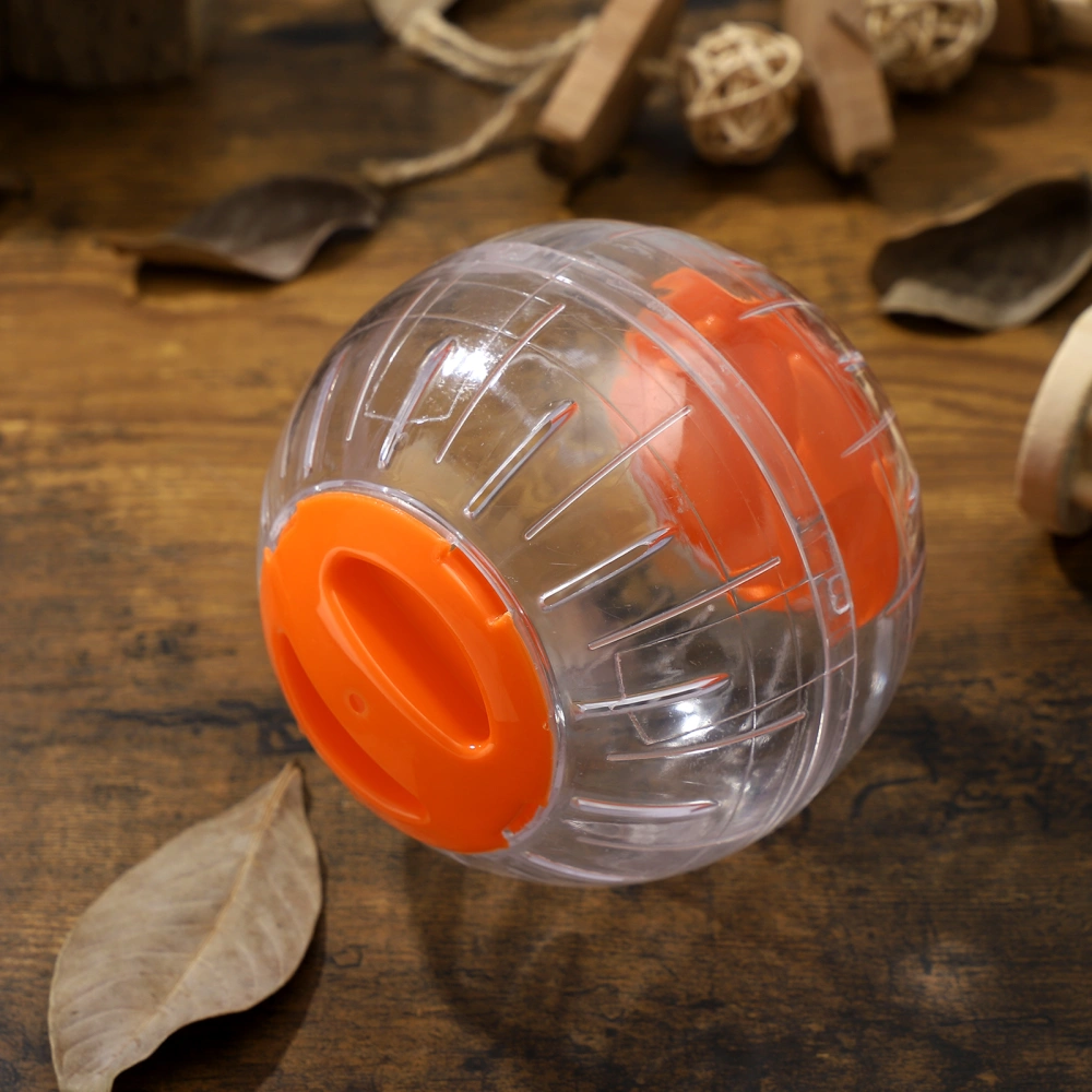 POPETPOP Hamster Running Ball Run Exercise Ball Run-About Mini Ball for Small Animal Pet (Orange)